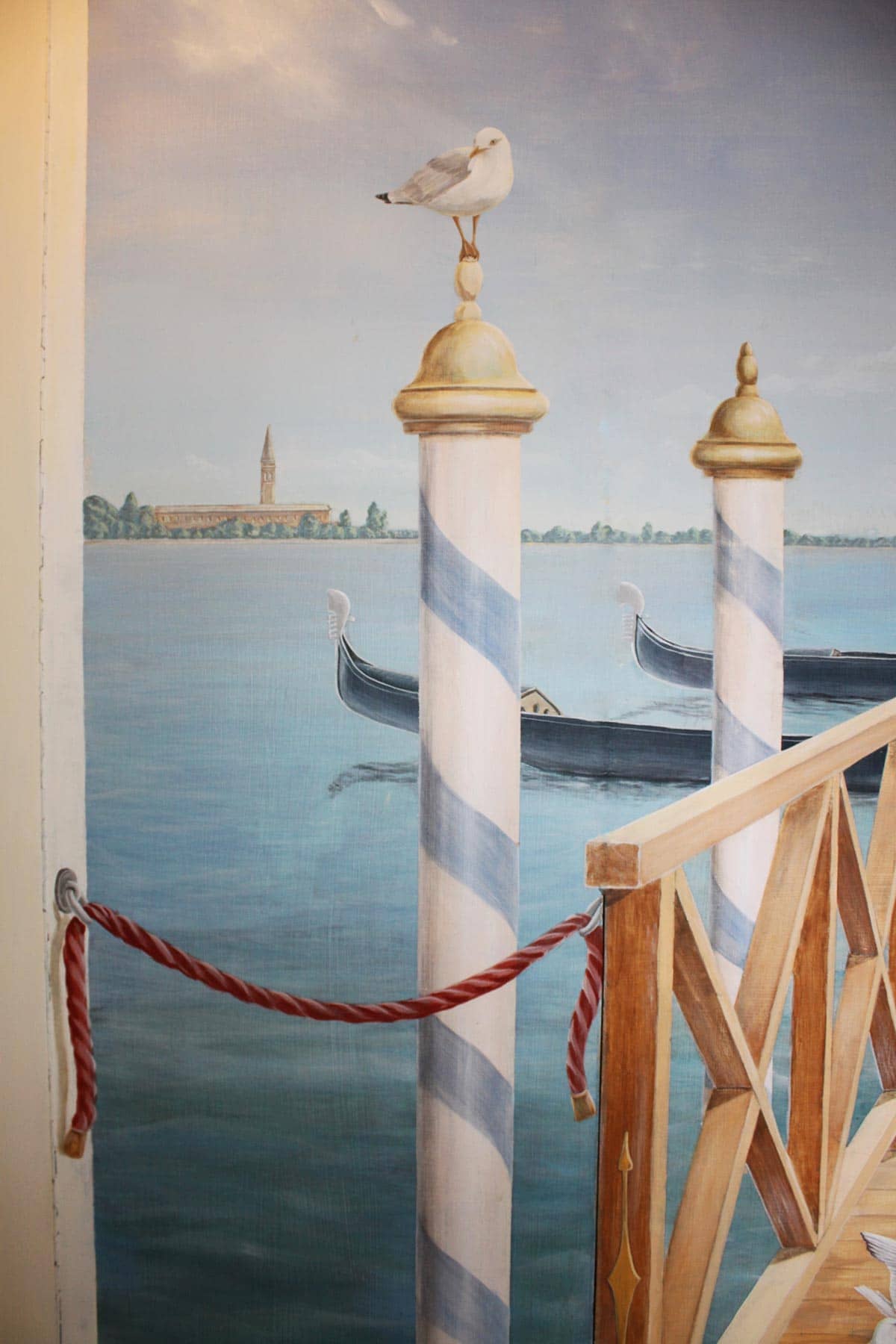 Venezianische Impression in privatem Foyer
