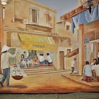 Wandmalerei am Viktualienmarkt